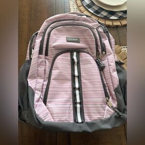 Eastport Pink and Gray Kids Backpack